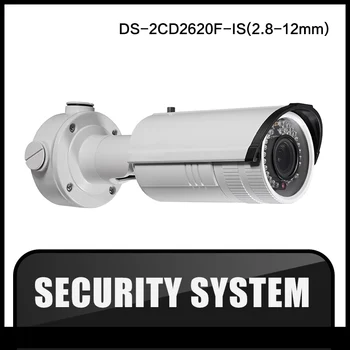 HIKVISION DS-2CD2620F-IS(2.8-12mm) English version Varifocal 2MP 1080P Outdoor IP66 IR Audio alarm Network Security IP camera