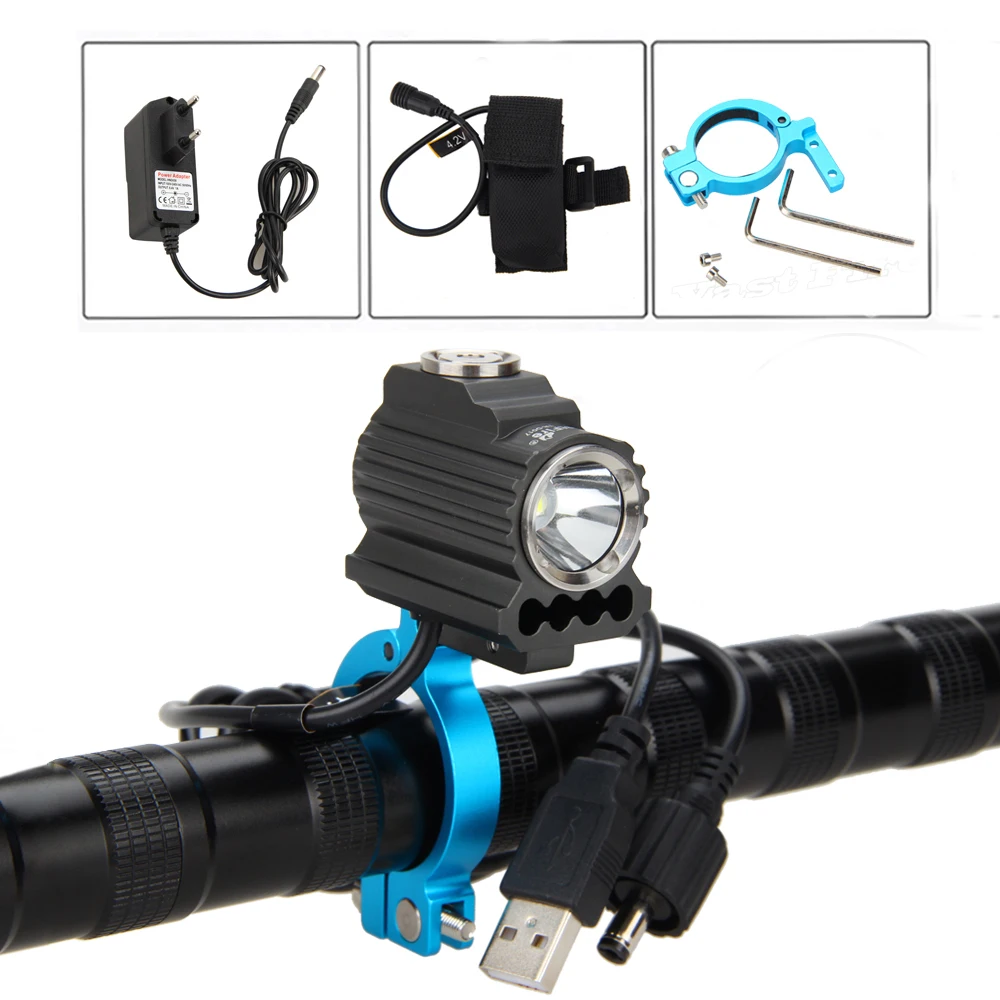 Newest Bright Cycling LED 2400lm XM-L2 LED Front Bike Light Bicycle Light Headlamp Torches Headlight