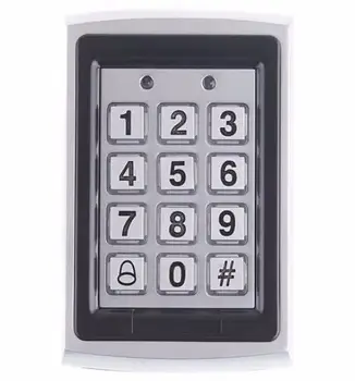 Metal Outdoor Keypad Access Control system Door Acces Locks for Home Office Building Security Door Code