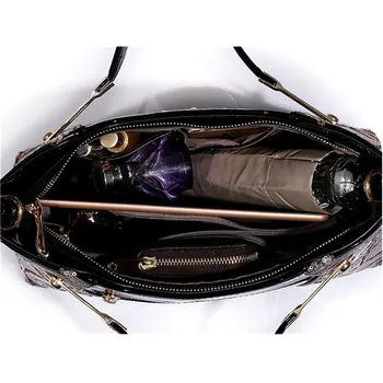 2017 Shoulder Bags Women Crossbody Fashion Spring Patent Leather Female Messenger Crossbody bag Designer Handbags Top Quality