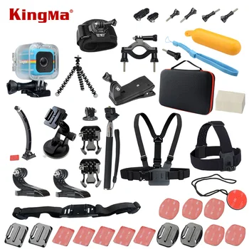 KingMa For Polaroid Cube+ Waterproof Case 20-in-1 Accessories Kit for Polaroid Cube and Cube+