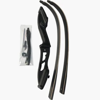 Brand New Traditional Archery Take Down Recurve Bow Right Hand Black Color Gift Arrow Rest 30lbs 35lbs 40lbs 45lbs 50lbs