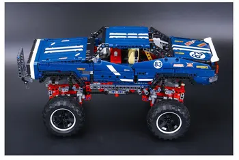 Bevle Store LEPIN 20011 1605Pcs With Original Box Technic Electric otor off-road vehicles Model building blocks 41999