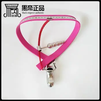 NEW Male chastity belt with anal plug stainless steel chastity device cock sleeve penis cage cock ring bdsm man sex ring for man