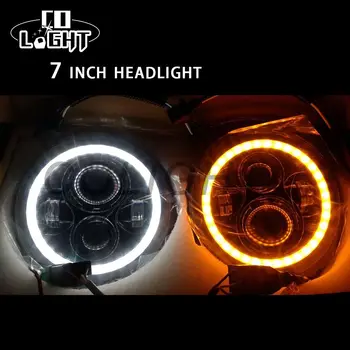 CO LIGHT 7Inch Led External Light 50W 6000K 30W H4 H13 Hi Lo Beam Auto Car Lights Waterproof For Jeep Wrangler Jk Tj 12V 24V