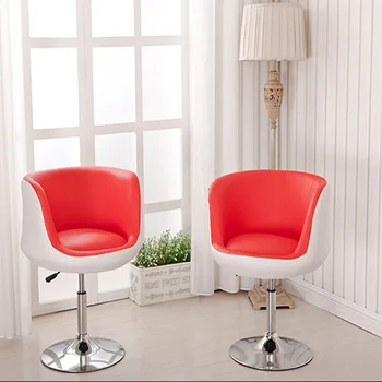 The living room sofa, rotating sofa,Cup chair, PU+ metal, lifting, office sofa,red/black/color chair,fashion furniture,EMS