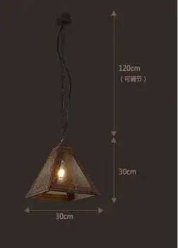 Lampara Colgante Edison Loft Style Industrial Pendant Lighting Fixtures Dinning Room Retro Vintage Lamp Hanging Light Luninaire