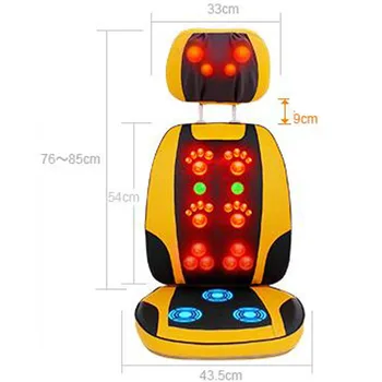 For Open Back Massage Device Neck Cervical Massage Cushion Massage Chair Massage Pad As Seen on TV
