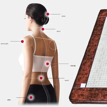 2016 Infrared Heated Health Mattress Popular in Korea Jade Mattress Heating Massage Korea 1.0X1.9M