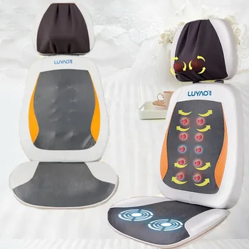 New Safe Relax Muscle Massage Home Office Chair Seat Electrical Massage Back Seat Lumbar Support Cushion Pillow
