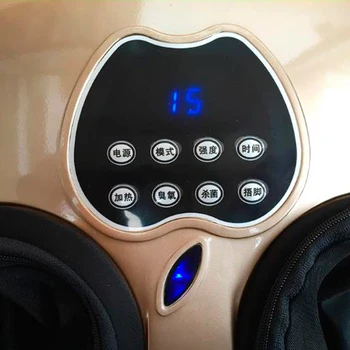 2016 Massager Foot Shiatsu Massage Square Heated Electric Foot Massage Device Reflexology Foot Leg Machine