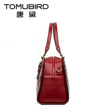 Famous brand top quality Cow Leather women bag  2016 new China style embossed shoulder messenger bag Retro handbag Boston bag