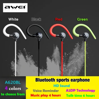 A620BL Wireless Bass In-ear Sport Bluetooth Earphone Noise Isolation