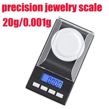 High precision jewelry scale LCD Digital Scale 0.001g 50g Pocket Jewelry scale, Diamond Weight Scale
