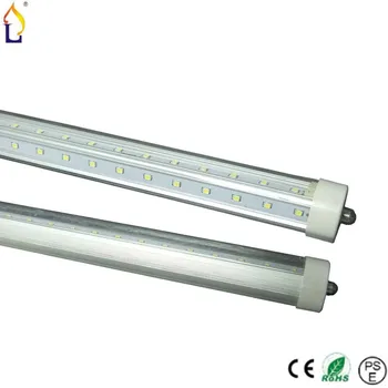 50pcs/lot T8 led V shape tube light Super Bright 40W 60W 6ft 48W 8ft Single pin base Fa8 smd2835 Led Fluorescent Bulbs AC85-265V