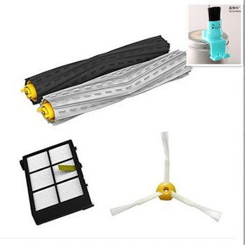 HEPA Filter + Debris Extractor + Gift Clean brush Kit For iRobot Roomba 800 860 870 880 900 980 vacuum Robots accessory parts