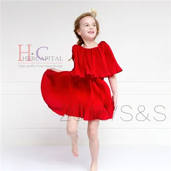 Summer Style Disfraces Infantiles Princesa Robe Princesse Enfant Red Disfraz Princesa Fashion Baby Girl Dresses