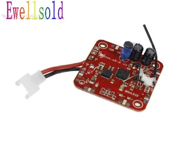 Ewellsold Newest X5C X5 RC RC quadcopter RC drone spare parts V6 2.4G receiver /PCB board/ Main board