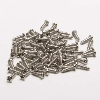 100PCS Round Phillips Self-Tapping Screws. Miniature Yuan Head Tapping Electronic Small Screws M3*10 GB845