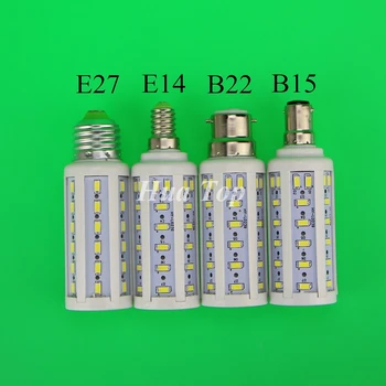 Lampda 5730 SMD Epistar chip LED Lamp E27 B22 E14 7W 15W 20W 25W 30W 40W 50W 110V/ 220V AC Corn bulb light Cold white/Warm white