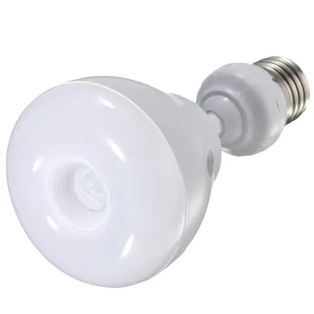 E27 5W 2835 3528 SMD 29 LED Light Bulb Infrared IR PIR Auto Motion Sensor Lamp Bulb Warm Pure White AC85-265V
