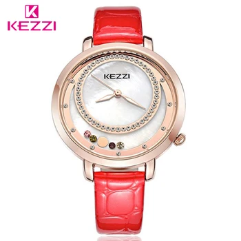 KEZZI Watch Women brand luxury Fashion Casual quartz watches leather sport Lady relojes mujer women wristwatch Girl Dress clocks