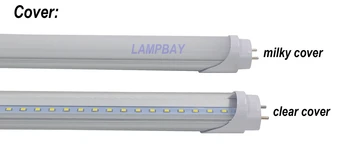 50 Pack) LED Tube 4FT 120cm 24W T8 G13 bulb work into existing fixture retrofit light 85-277V Stock in USA NO Tax