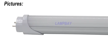 50 Pack) LED Tube 4FT 120cm 24W T8 G13 bulb work into existing fixture retrofit light 85-277V Stock in USA NO Tax