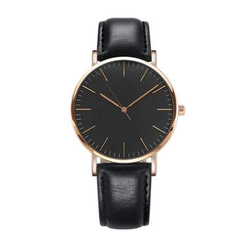 36MM luxury brand ladies watch new fashion business casual leather nylon strap quartz waterproof watch