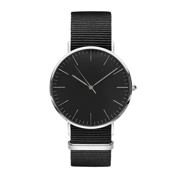 36MM luxury brand ladies watch new fashion business casual leather nylon strap quartz waterproof watch