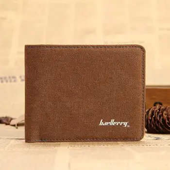 2017 Portfolio Men Leather Wallets Famous Brand Luxury Male Small Short Thin Wallet Purses Brown Masculine Carteira Billeteras