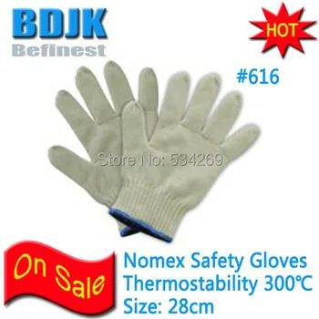 Nomex 300 Degree High Temperature and Anti-Cut Protective Gloves Independent Packing