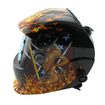 Sexing apperance LI+solar battery supply outside control auto darkening welding helmet/welder goggles/weld mask