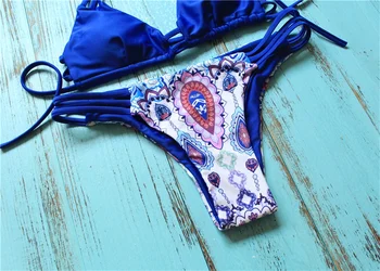 2017 Hot Sexy Brazilian Bikini Halter Bandage Swimwear Women Swimsuit Bathing Suit Biquini Bikini Set Swim Suit Maillot De Bain