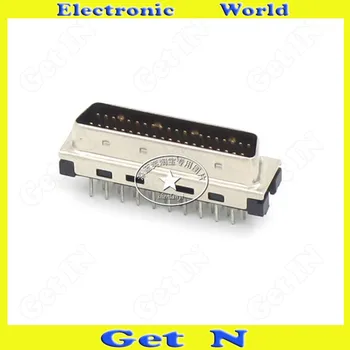1pcs MDD40M-180 SCSI Fitting DB40PIN Straight Leg Plug Male Head Board Connector PCB Adapter