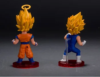 6pcs Dragon Ball Z Dabura Son Gohan Videl Action Figure PVC Collection figures toys for christmas gift brinquedos ToyO00002DB