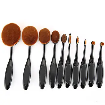 10pcs Beauty Cream Cosmetic Foundation Mixing Tools Puff Batch Power Makeup Toothbrush1