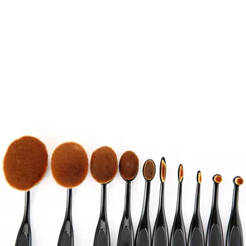 10pcs Beauty Cream Cosmetic Foundation Mixing Tools Puff Batch Power Makeup Toothbrush1
