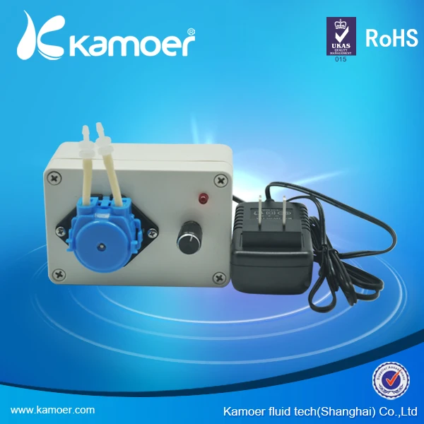 Kamoer portable mini peristaltic pump with adjustable flow rate