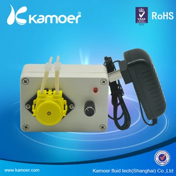 Kamoer portable mini peristaltic pump with adjustable flow rate