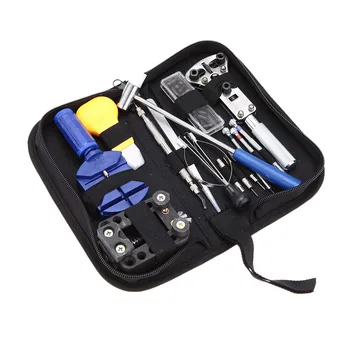 14 in 1 High Precision Watch Wristwatch Repair Tools Kit Case Opener Link Remover Spring Bar Tool Set