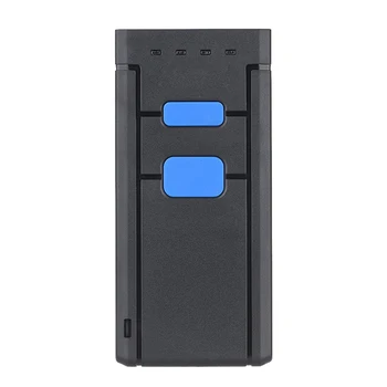 Mini Wireless Bluetooth Barcode Scanners Barcode Scanners CCD Barcode Reader Portable Wireless One Size Red Light