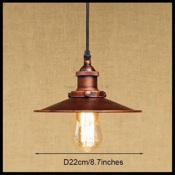 Edison lamp Loft Vintage Industrial Retro Pendant Lamp Light E27 Holder lamparas colgantes suspension luminaire rustic lighting