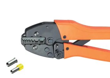Ratchet crimping plier 0.75,1.0,1.5,2.5,4,6,10mm2 AWG20-8 Dedicated cable connector crimping tool