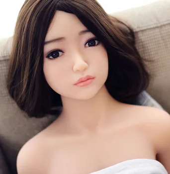 Drop hipping 138cm A Cup Flat Breast Sex Doll,Small Tits Lifelike Japanese TPE Silicone Sex Love Doll