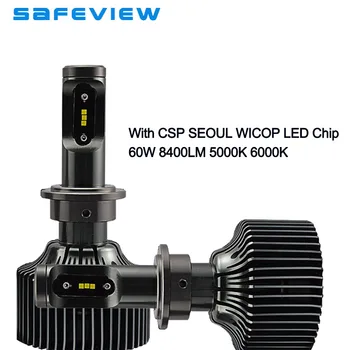 SAFEVIEW 30W 4200LM D2S D2R LED Car Headlight Bulbs Waterproof LED Lamp for CSP Chip