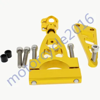Adjustable Steering Stabilize Damper bracket Mount kit For HONDA CB400 VTEC1999-2000 2001-2010 T6061-T6 Aluminum A set CNC FXCNC