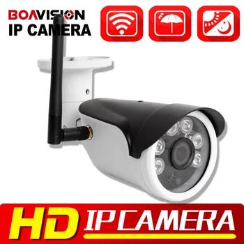 720P 1080P WIFI IP Camera Wireless Outdoor IR 20M Surveillance Mobile P2P View HD 1.0MP 2MP Bullet CCTV Camera IP Onvif XMEYE