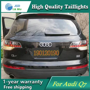 JGD Brand New Styling for Audi Q7 Tail Lights 2006-2010 LED Tail Light Rear Lamp LED DRL Singal Car Lights