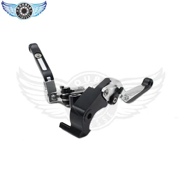 CNC Aluminum motocross brake levers adjustable motorcycle brake clutch levers FOR honda VTX1300 2003-2008 NC700 S/X 2012 2013